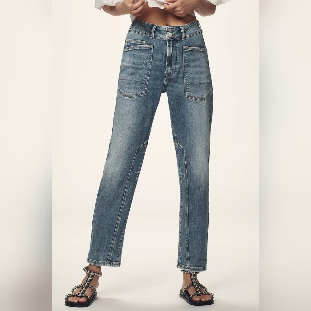 Pilcro The Wanderer Mid-Rise Relaxed Jeans ANTHROPOLOGIE